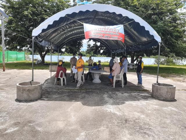 ลงพื้นที่เยี่ยมเยียนผู้ที่กลับมาจากโรงพยาบาลสนามจังหวัดพัทลุง (ค่ายอภัยบริรักษ์) ซึ่งรักษาหายจากโรคติดเชื้อไวรัสโคโรนา 2019