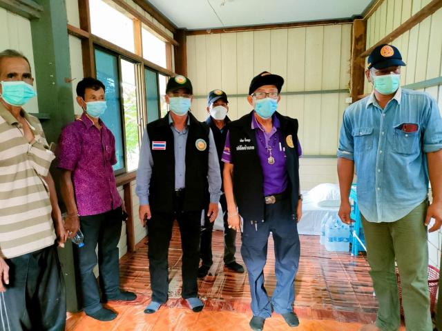 วันที่ 25 สิงหาคม 2564 นายอโนธร จิ้วสกุล ปลัดอำเภอปากพะยูน พร้อมด้วยนายพัฒนา โหดสุบ กำนันตำบลเกาะนางคำ เข้าเยี่ยมชม 